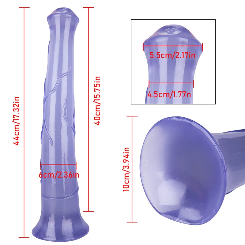 Huge Animal Dildo Horse Penis For Women Lesbian Gay Anal Expand Dildos G Spot Super Long Anal Sex Toys Female Masturbator