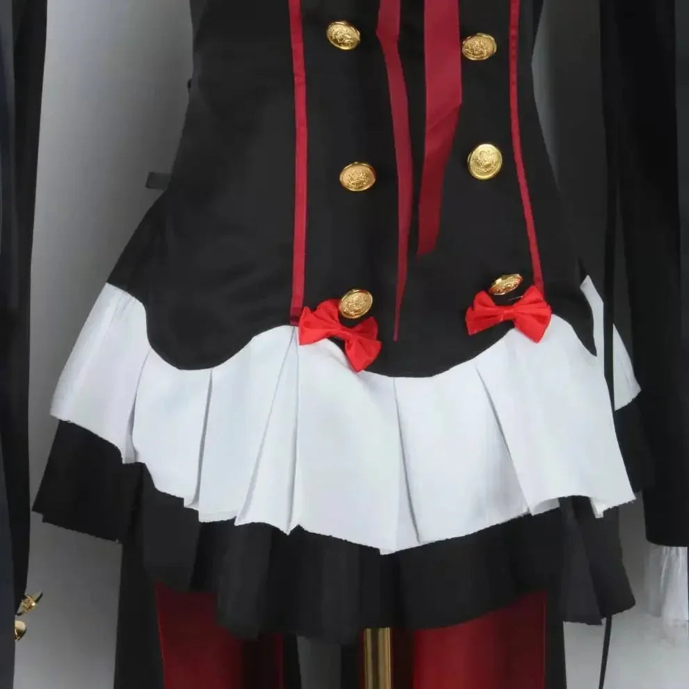 Anime Seraph of the end Krul Tepes Cosplay Vampire Wig Elf Ears Cosplay Costume For Women Halloween Carnival Party Comic Con