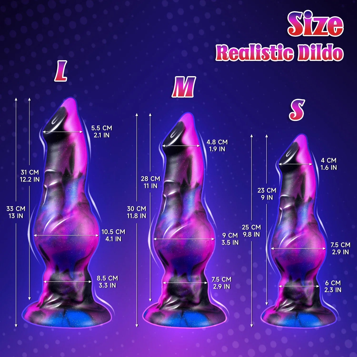 Realistic Dog Dildo Big Butt Anal Plug Vaginal Masturbation Adult Sex Toy Suitable For Male And Female Huge Monster Horses Penis