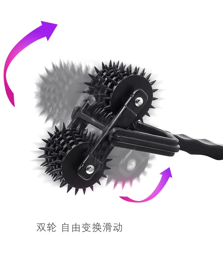 BDSM Slave Fetish Adult Games Body Nipple Labia Massage Stimulator Sex Toys for Couples Pin Wheel Gear Roller Erotic Flirt Tools