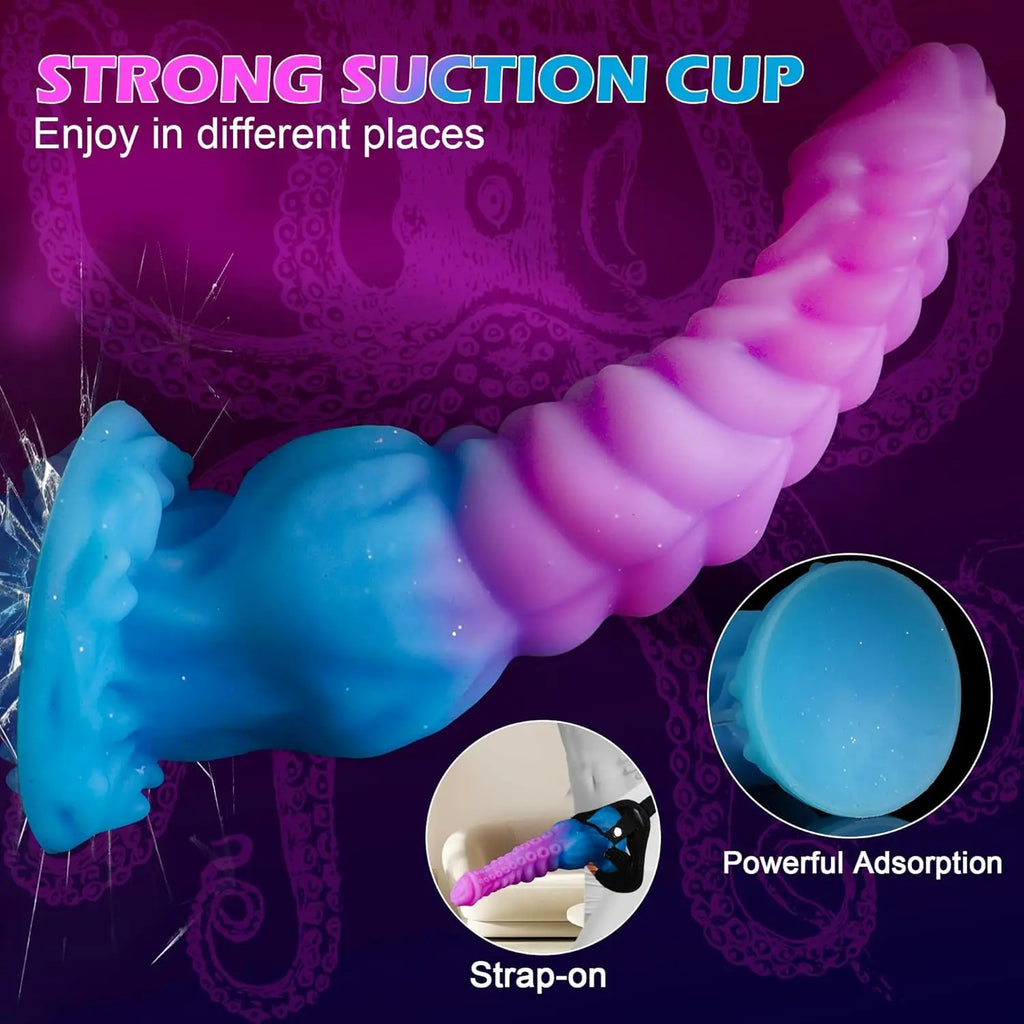 New Inflatable Animal Dildo - P Spot Stimulator Wearable Anal Plug Soft Fake Penis Buttplug Sex Toys For Women Men 18+