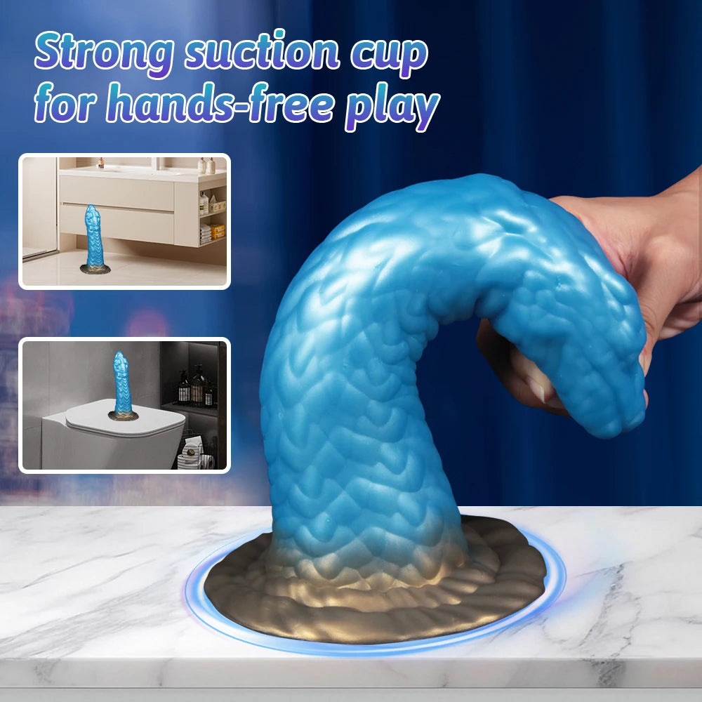 Fantasy Anal Dildo Silicone Dragon Phallus Dildos with Suction Cup Masturbator Huge Buttplug Anal Adult Sex Toys for Women Men