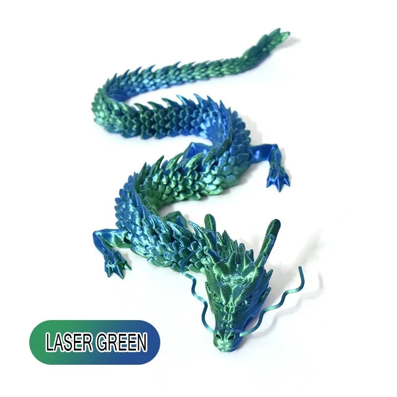 Giant 23.62" 3D Dragon Figurine - Perfect for Desk, Car & Office Decor | Ideal Gift for Christmas, Thanksgiving & Valentine's