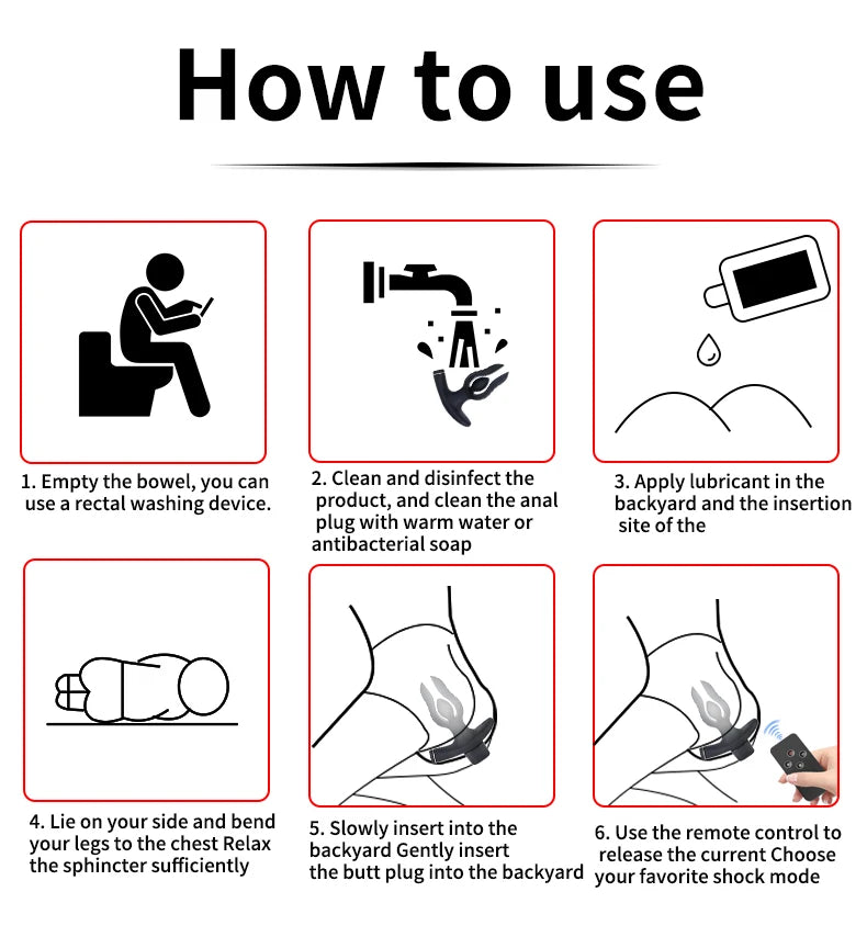 Inflatable Anal Plug Insertion Electric Anus G Spot Expansion Stimulator Vaginal Prostate Massager Orgasm Dildo Pump Sex Toys