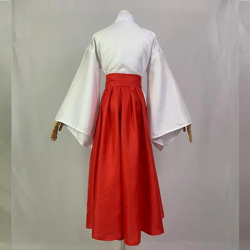 Iori Utahime Cosplay Costume Girls  Kimono Suits Woman Tops Dress Halloween Party Iori Utahime outfits headwear for comic con