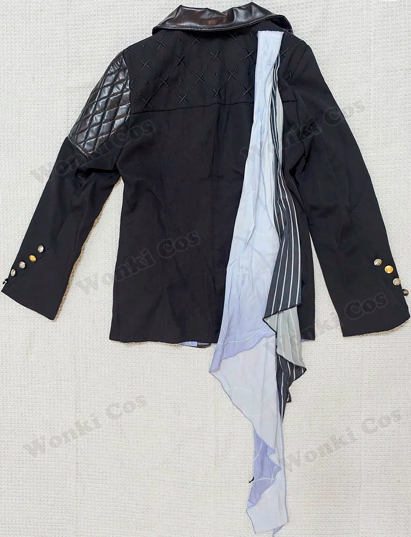 Game ZZZ Hugo Vlad Cosplay Costume Wig Hair Zenless Zone Hugo Cosplay Men Role Play Carnival Outfits for Anime Events