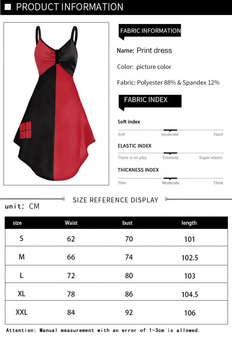 [You're My Secret] Clown Women Cosplay Costume Halloween Dress Up Matching Set Carnival Party Dress Leggings Cool Bodysuit