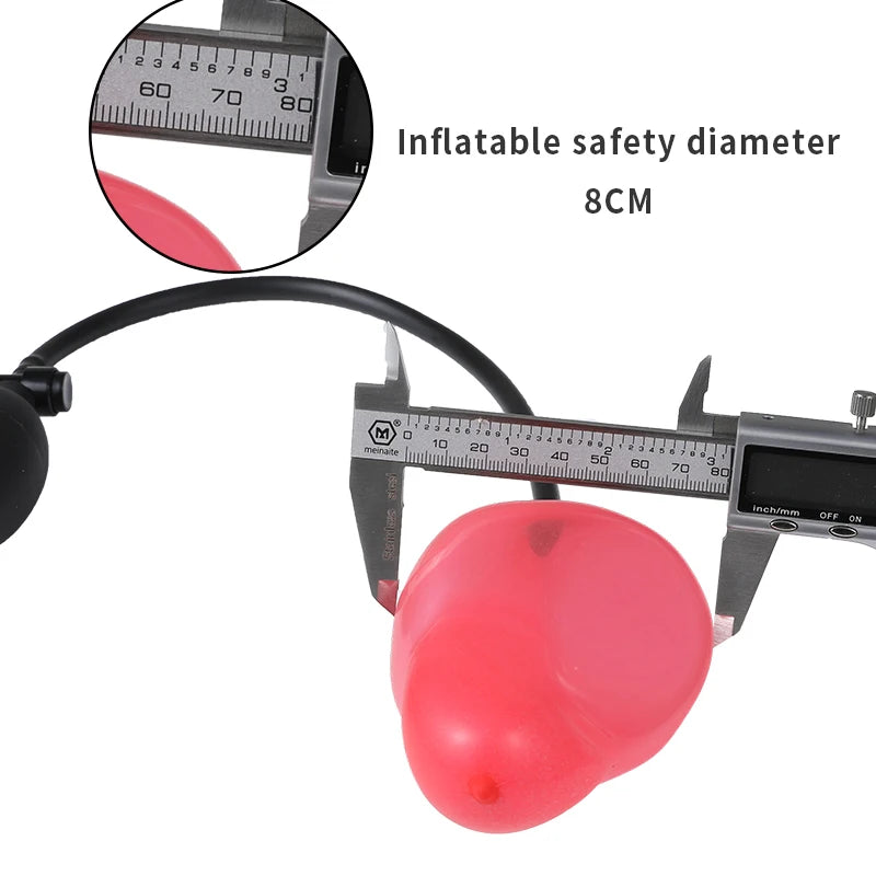 Inflatable Dildo Vagina Anus Dilator Expandable Butt Plugs Bdsm Adult Game Sex Toy for Women Men Gay Anal Plug Prostate Massager