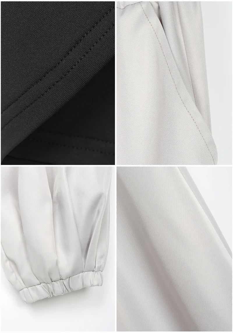 DAZCOS Satoru Cosplay Haori Kimono Jacket Men with Scarf Satoru Costume Adult Outfits Japan Kimono Comic-Con Carnival Clothing