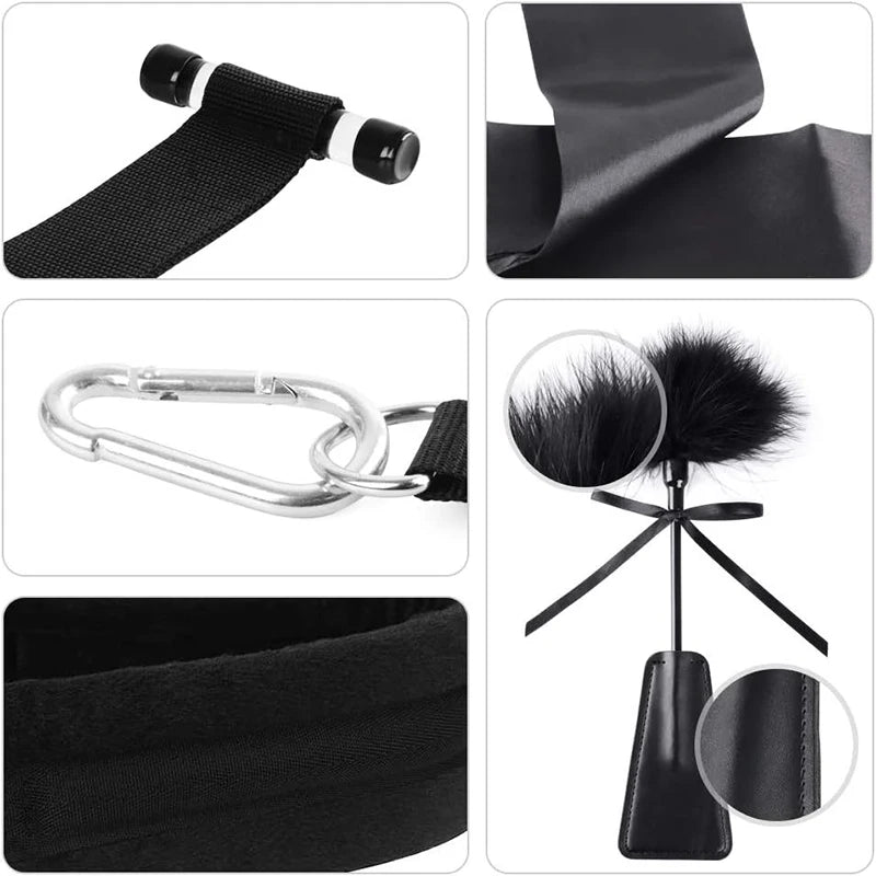 Indoor Sex Swing Bondage Restraint BDSM Hanging Sex toys for Women Adjustable Strap Open Legs Spreader Couple Sex Flirting