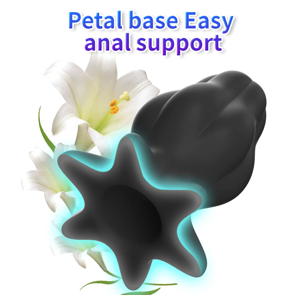 Hollow Anal Plug for Women Men Couples Anal Sex Enema Anal Dilator Hollow Silicone Butt Plug Anus Expansion Adult Sex Toys