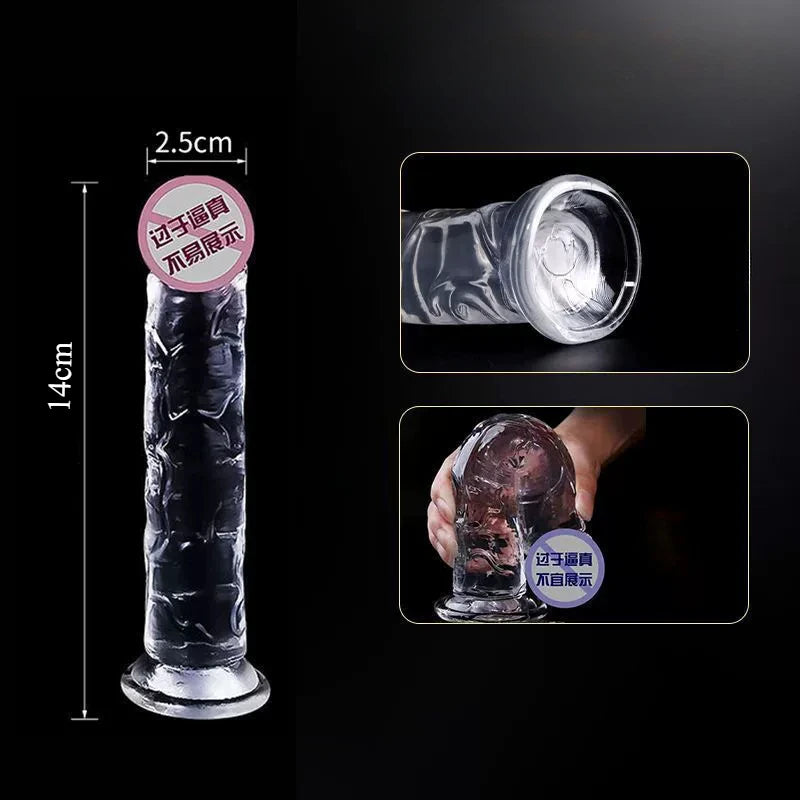 Oversized Soft Realistic Dildo Big Penis Suction Cup Dick Penetration Anal Adult Sex Toys/Anal Toy for Women Masturbation Dildos