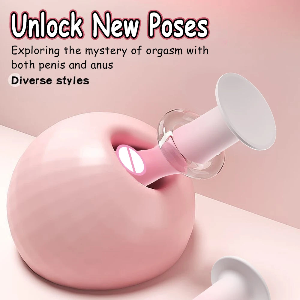 Beginner Dildo with Strong Suction Cup Male Prostate Massager Vaginal G-spot StimulatorAdult Sex Toys for Couples Lesbian