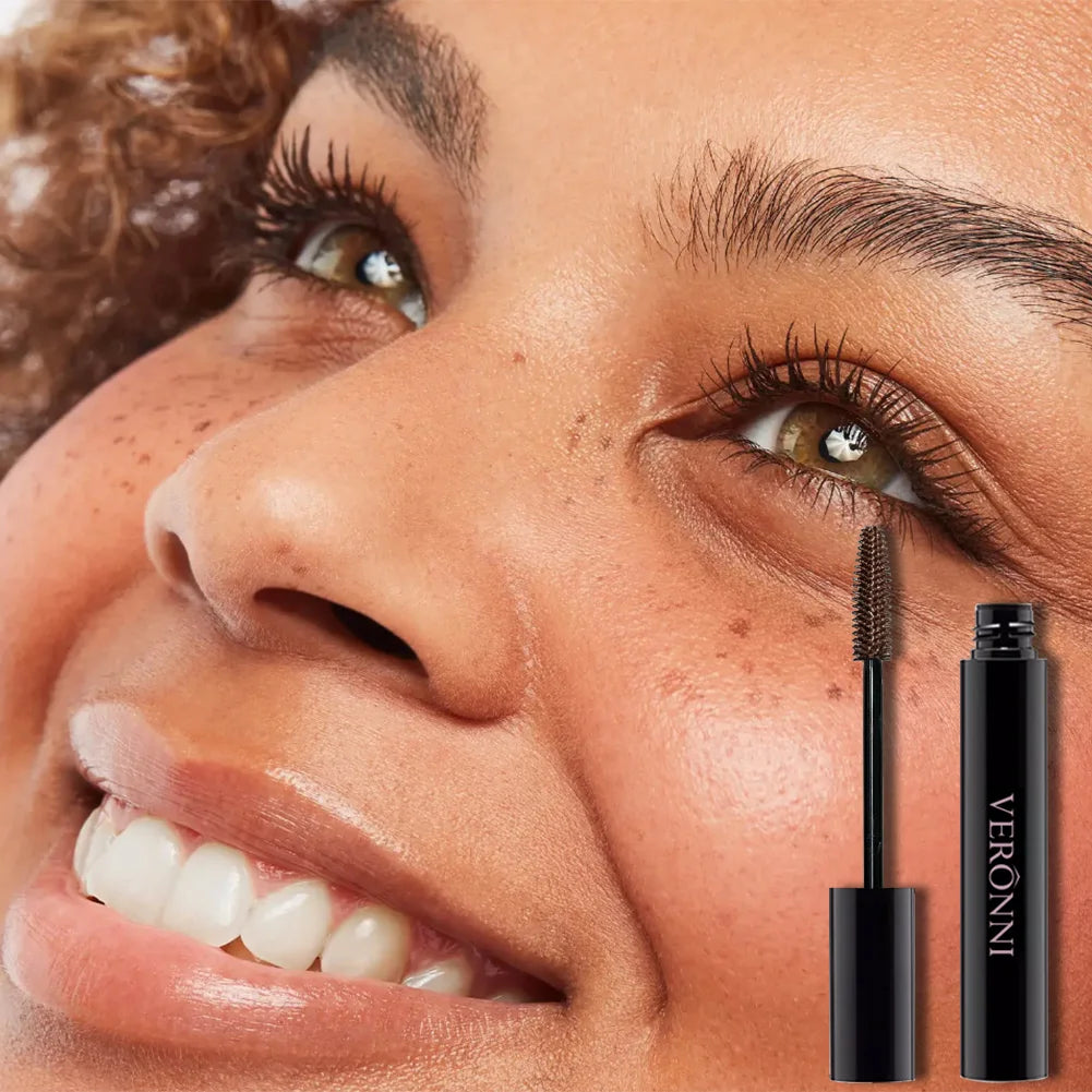 Ultra-fine Small Brush Head Mascara Lengthening Black 3D Lash Eyelash Extension Eye Lashes Long-wearing Black Color Mascara