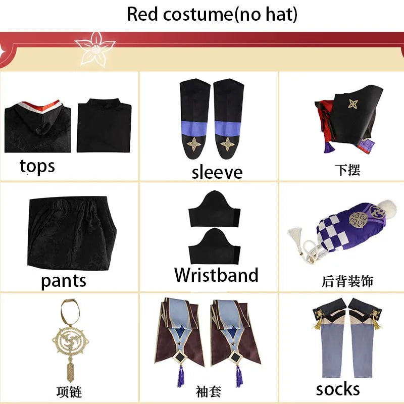 Scaramouche Cosplay Costume Balladeer Full Set Halloween Scaramouche Outfits for Comic Con