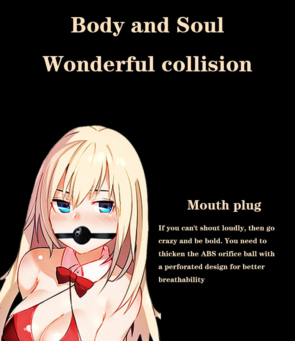 BDSM Bondage Restraint Kit 10 Pieces Drawstrings Collars Eye Masks Mouth Balls Whips Cotton Ropes Nipple Clamps Rope for Couples