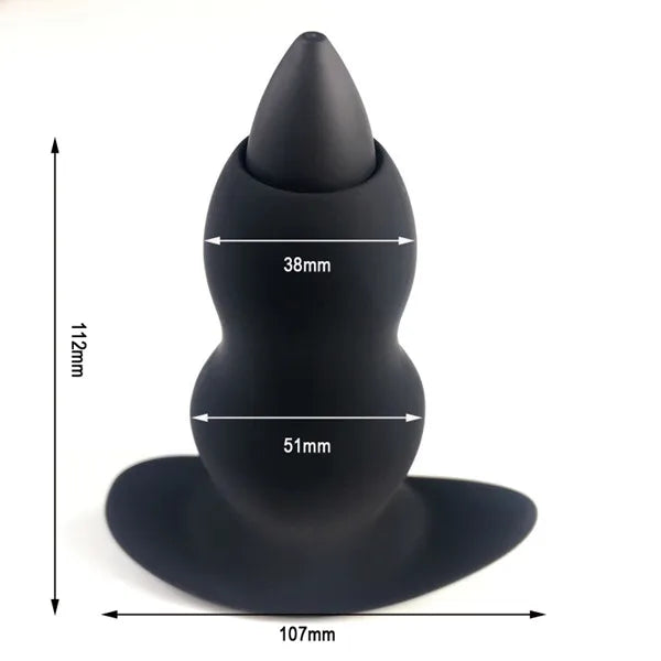 Silicone Anal Expanding Plug Bidet Wash Enema Anal Cleaning Buttplug Retention Nozzle Enema Anus Dilator Anal Enlarge Shower