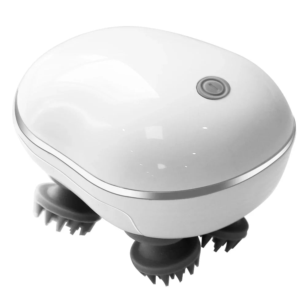 Electric Deep Tissue Scalp Head Massager Antistress Relax Body Massage Remove Muscle Tension Tiredness Vibrating Massageador