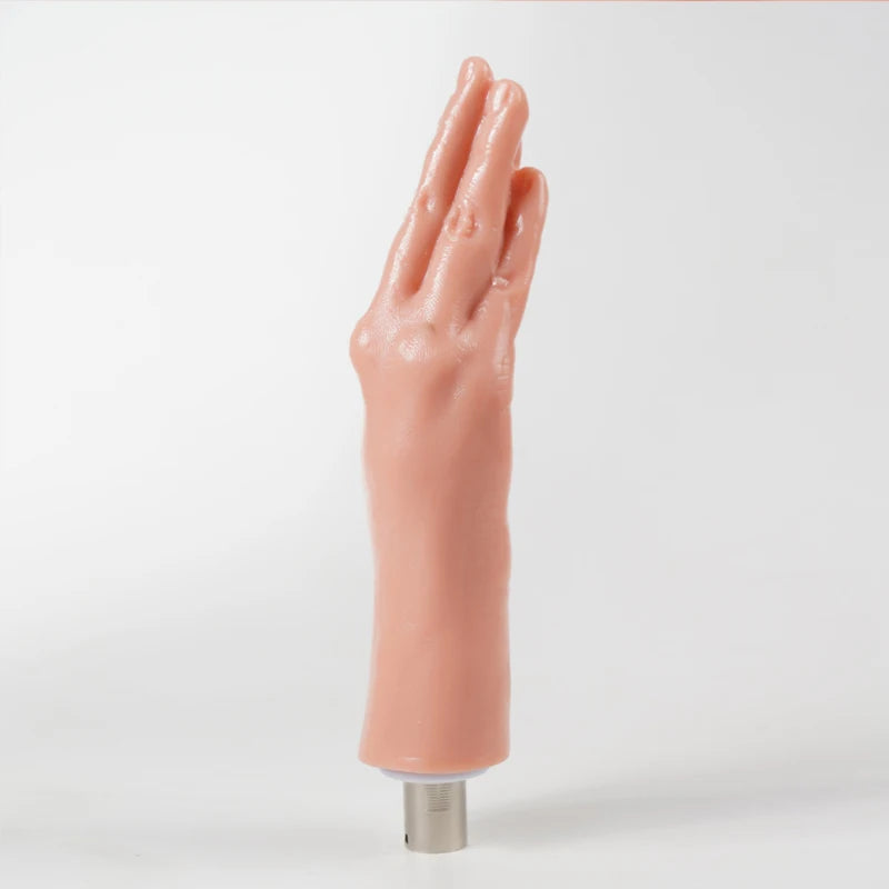 Anal Plug Artificial Hand Dildo with 3XLR Connerect Sex Machine Attachment Vaginal Anus Expander Masturbator Big Dildo Sex Toy