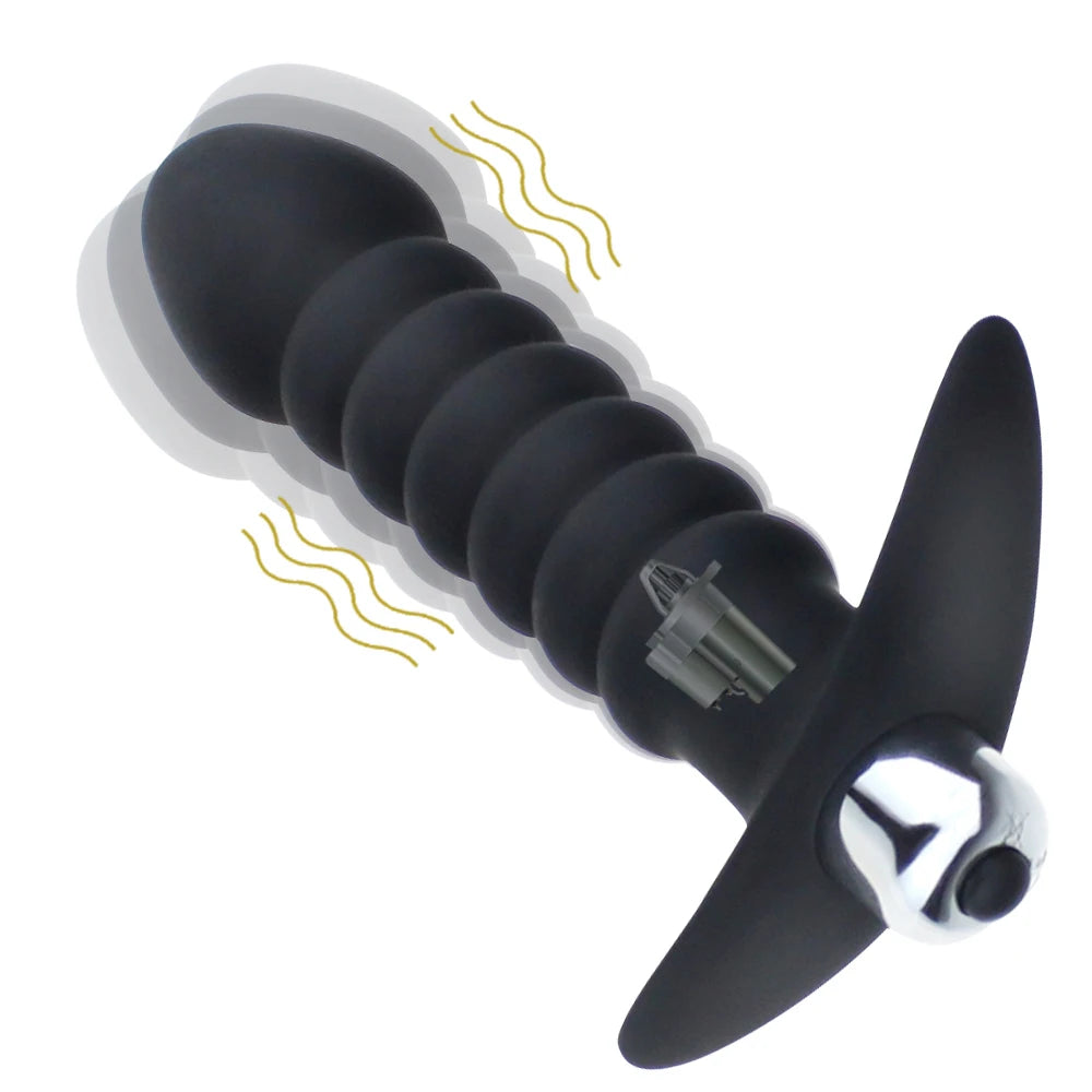 Anal Beads Butt Plug Vibrator Anal Plug Toy Strapon Dildo Male Prostate Massager Silicone Anal Sex Toys For Gays/Couple Men