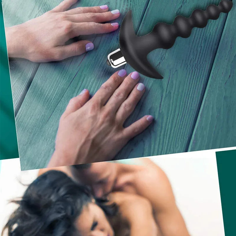 Vibrating Anal Plug Prostate Massager Butt Plug Gay Sex Products Dildo Stimulator Adult Sex Toys For Men Women Couple Sex Shop