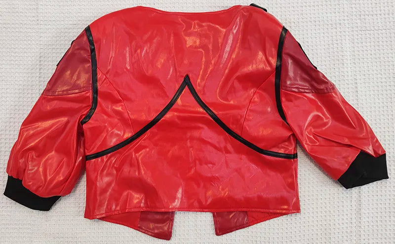 Vi Acrane Cosplay Costume Game Arcane Vi Red Wig Leather Jacket Halloween Carnival Outfits Vi Shoes Boots