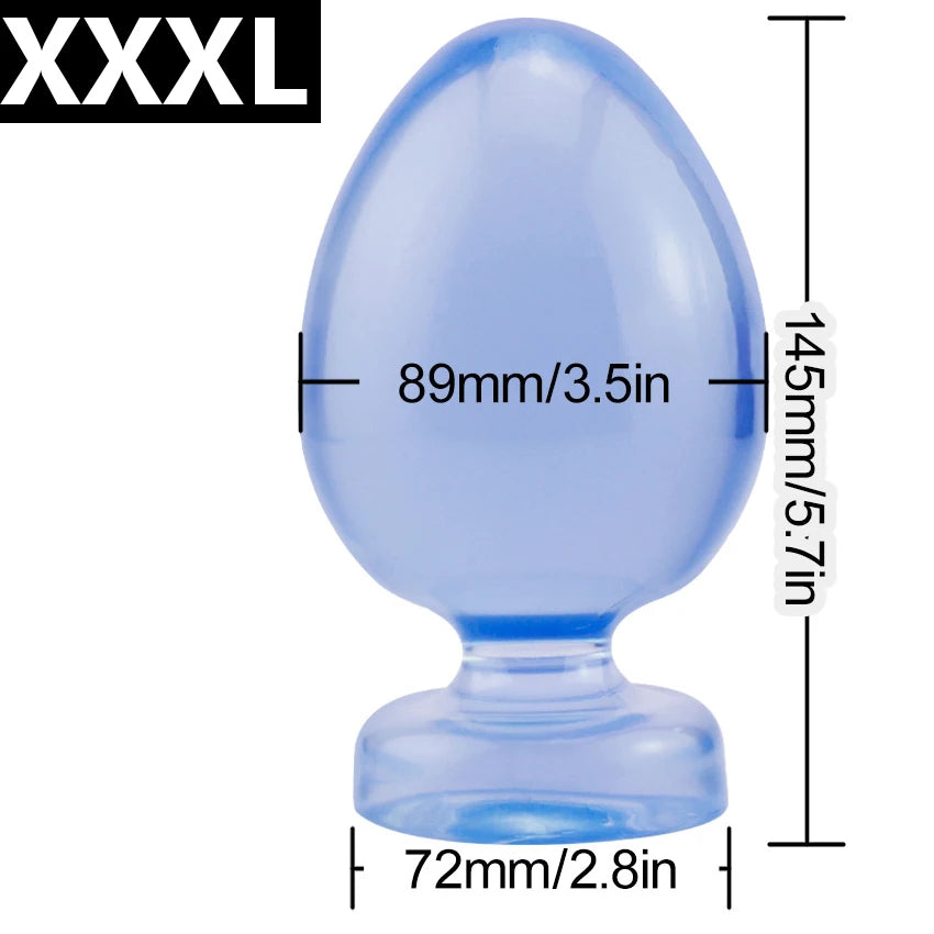 Huge Butt Plug Anal Sex Toys For Woman Men Prostate Massager Big Dildo Anal Plugs Dilator Adult Shop Large Beads Buttplug XXXL