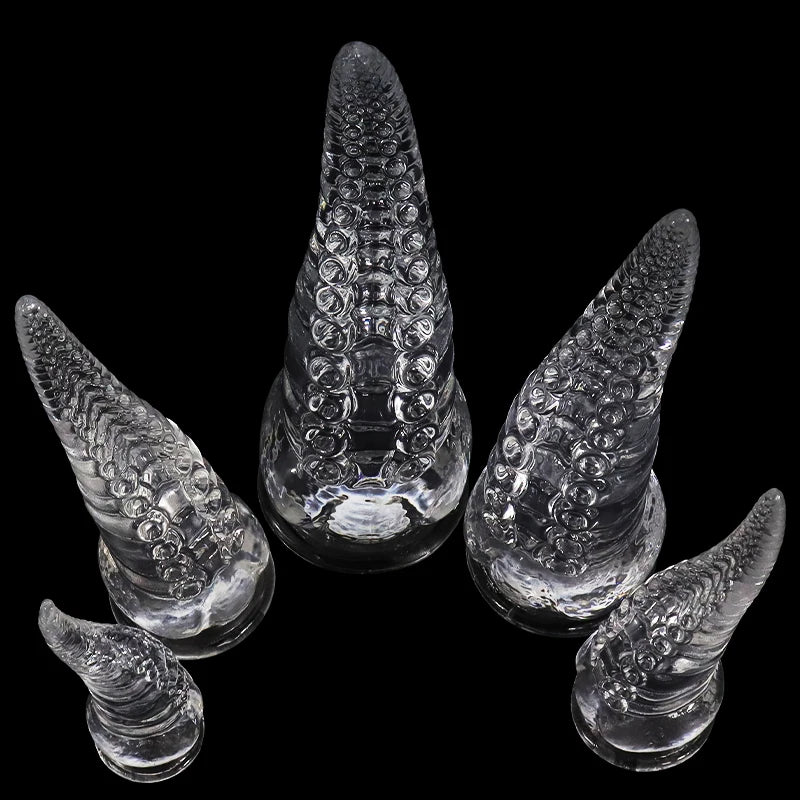 Tentacle Dildo Octopus Animal Sex Toy Tpe/Silicone/Glass Dildo Anal Plug Progressive Vaginal Dilators Monster Penis Big Buttplug