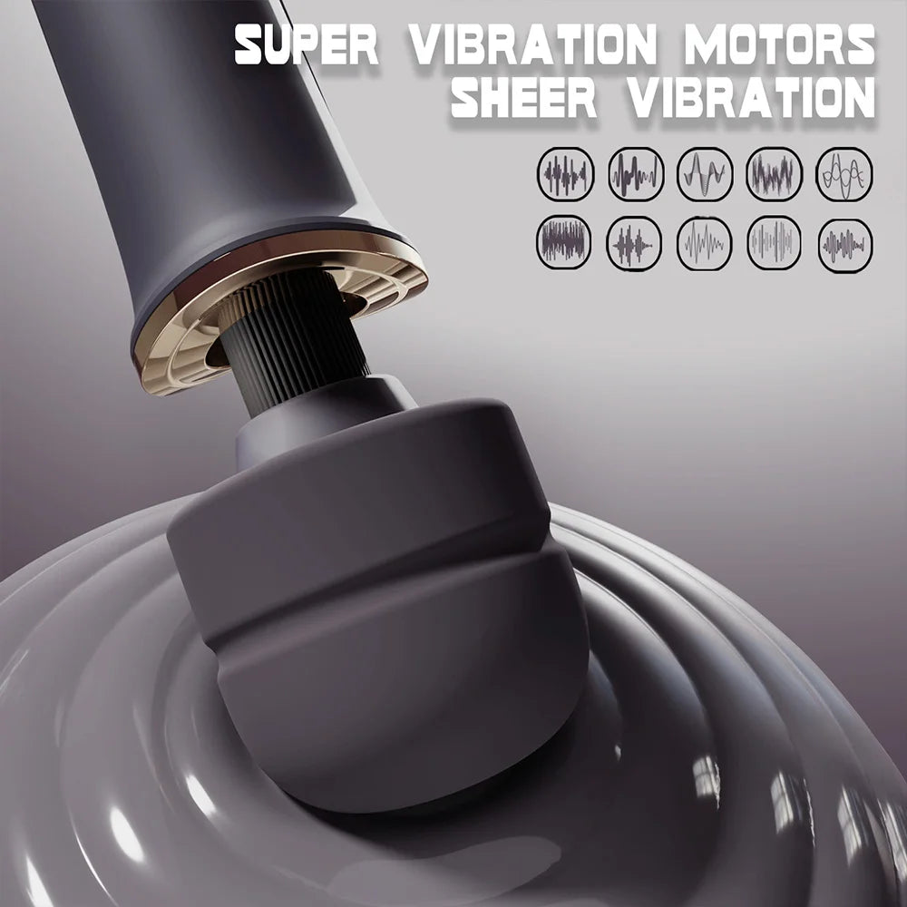 Large AV Vibrator Powerful G Dot Vibrator with 10 Vibration Patterns Clitoral Stimulator Female Masturbator Vibrator Sex Toys