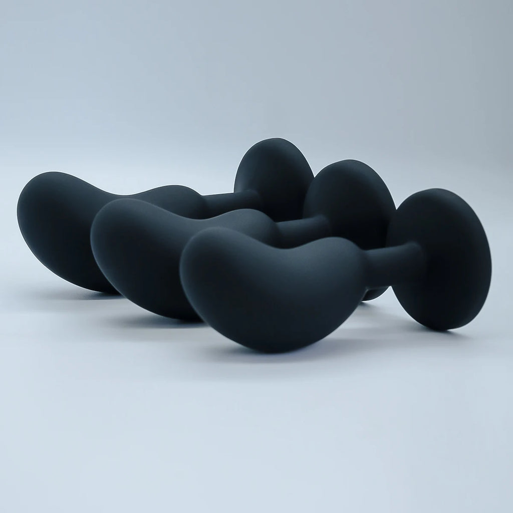 Anal Plug 3 Size Silicone Butt Plugs Stimulator Analplug Sex Toys Prostate Massager Buttplug Sex Toys for Men Women Couples
