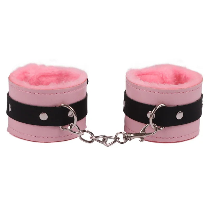 Leather Whip Bondage Plush Erotic Handcuffs Bdsm Slave Gag Exotic Accessories Anal Plug Sex Toys For Women Role Play Adult Games