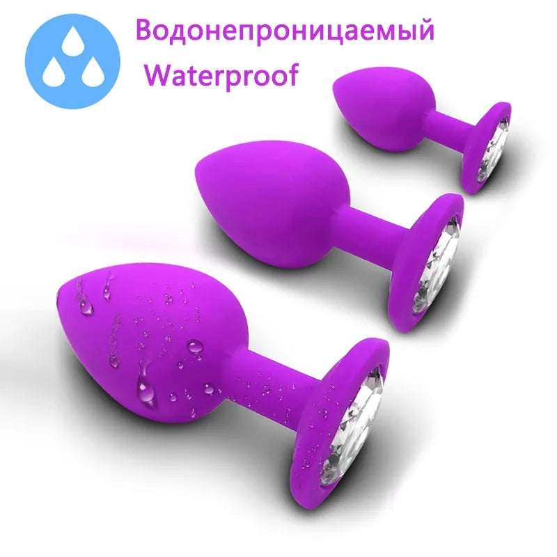 Small Anal Plug Anus Expander Dildo Bullet Vibrator Female Masturbator Massager Butt Plugs Gay 18+ G-Spot Stimulator Fetish Toys