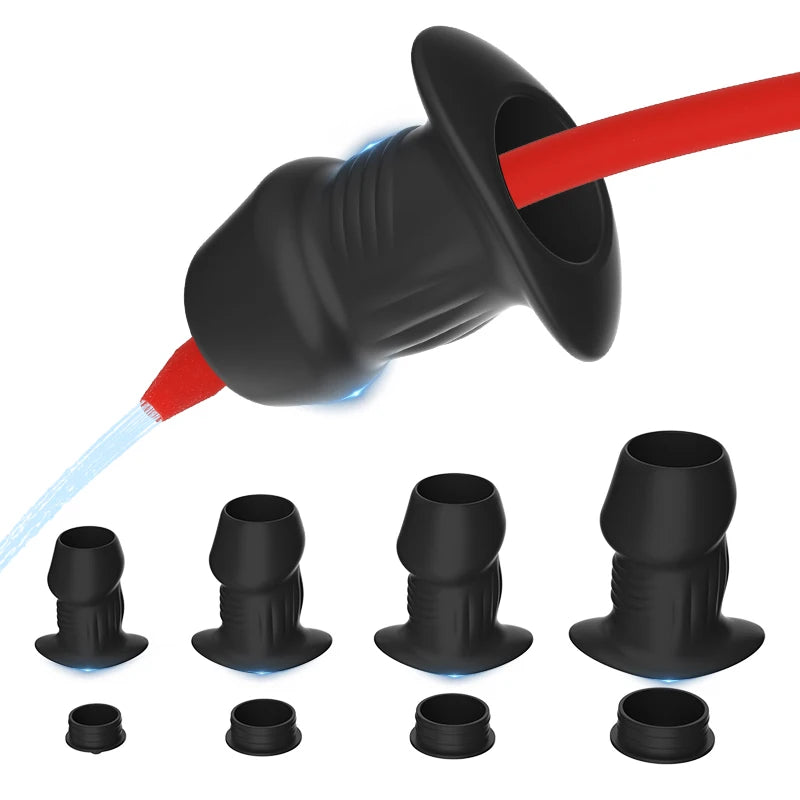 Hollow Anal Plug Butt Plug Anal Dilator Anus Expansion Prostate Massager Sex toys For Couple Vagina Anal Intimate Goods Sex Shop