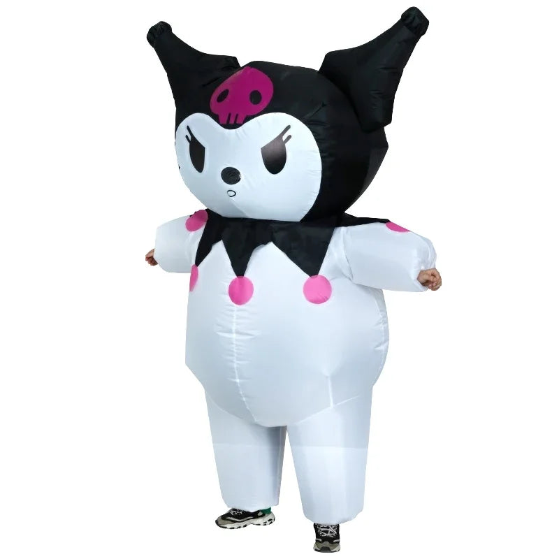 Inflatable Costume Adult Kuromi Costume Inflatable Costumes Women Men Fancy Funny Kuromi Costumes Blow up Costumes