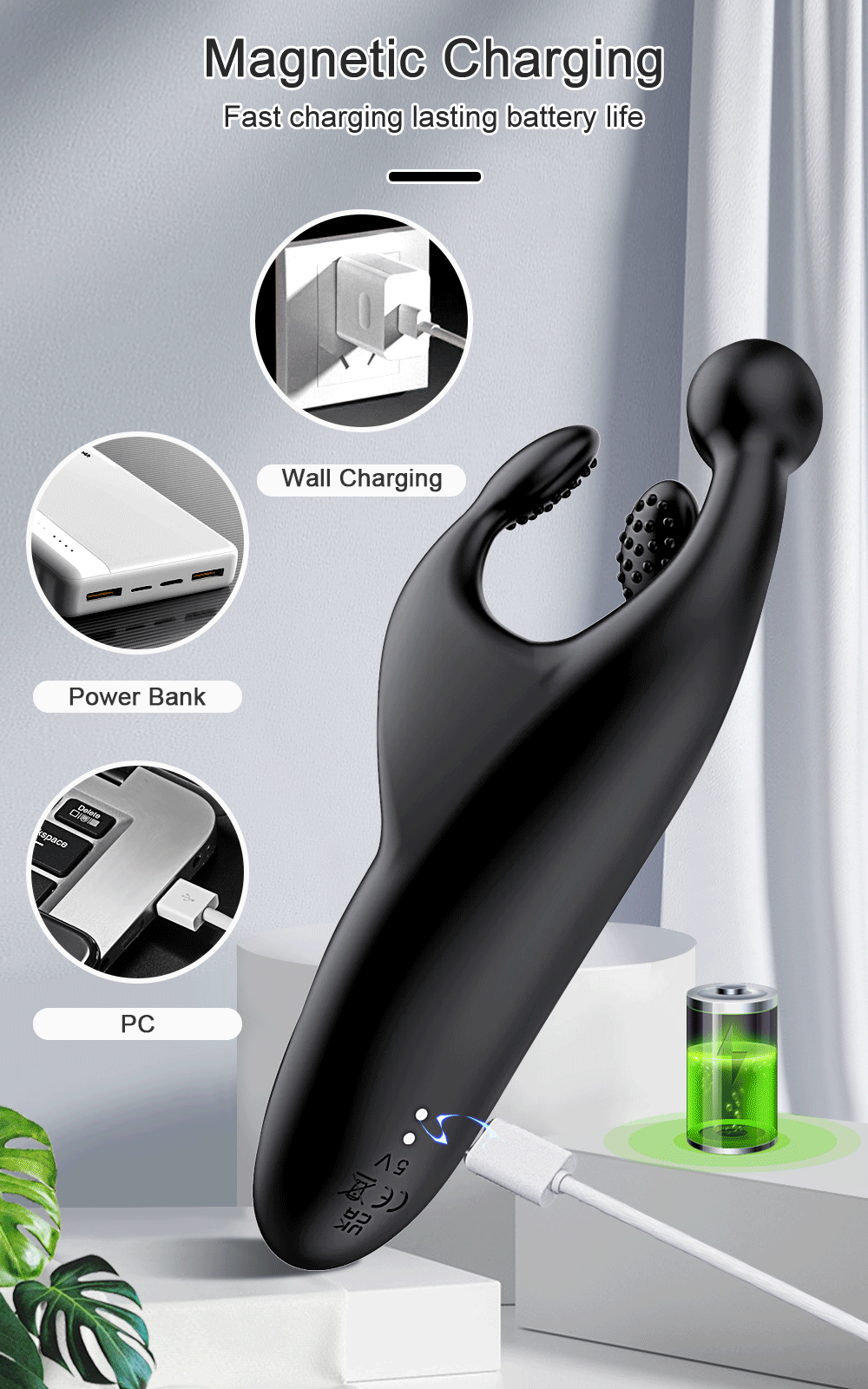 Vibrating Male Masturbator Glans Vibrator Electric Penis Massager Delay Trainer Exerciser Vibrations Stimulator Adult Sex Toy