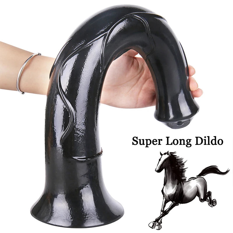 Huge Animal Dildo Horse Penis For Women Lesbian Gay Anal Expand Dildos G Spot Super Long Anal Sex Toys Female Masturbator
