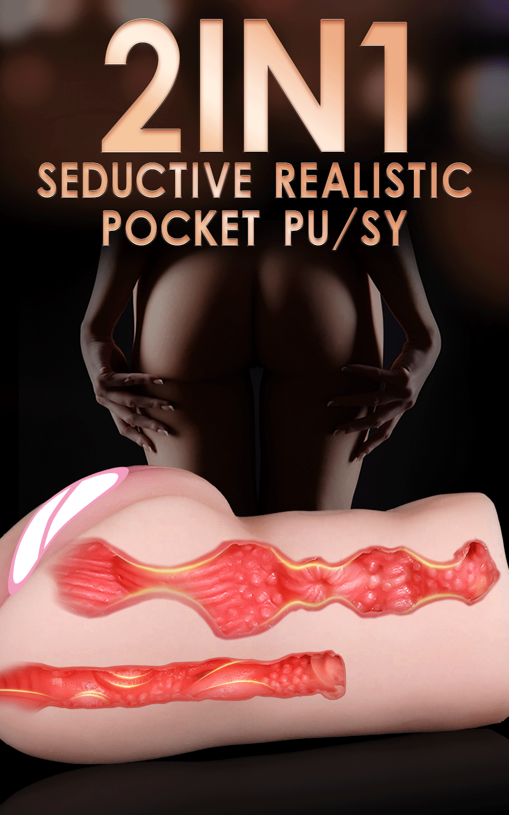 3 IN 1 Sex Toys Masturbation For Men Deep Throat Artificial Real Pussy Oral Male MasturbatorBlowjob Realistic Rubber Vagina 18+
