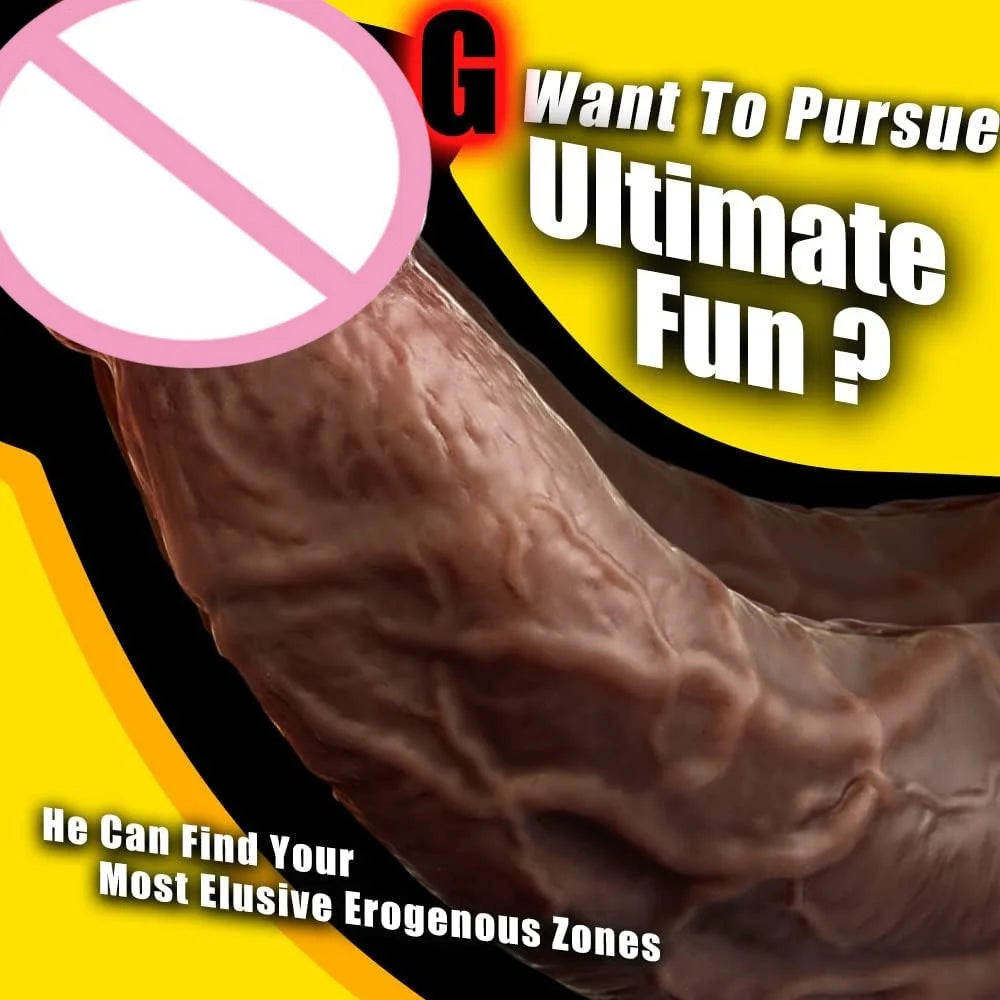 Realistic Dildo Silicone Dildos Dick G-Spot Masturbation Realistic Penis Cock Consolador Adult Supplies Sex Toys For Women Gay18
