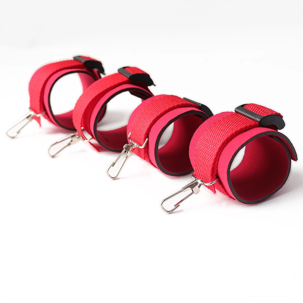 Adult Games Erotic Sex Toys For Woman Men Couples Slave Handcuffs Nylon BDSM Equipment Bondage Restraints Fetish Sex Products