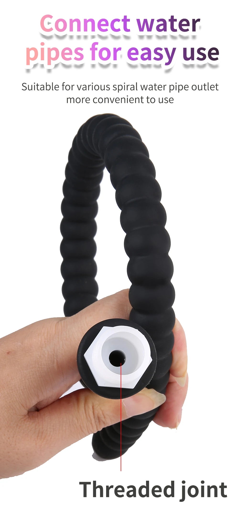 Deep Anal Plug anus Washing Tube for Vaginal Anal Long Buttplug Enema Cleaning Sex Toys for Men Prostate Stimulate Silicone Plug