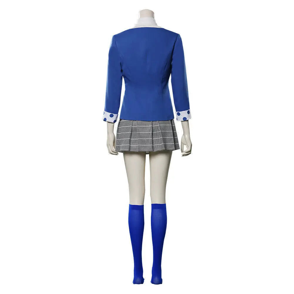 Women's Veronica Sawyer Cosplay Costume Outfits Halloween Heathers the Musical Costume Skirt Suit