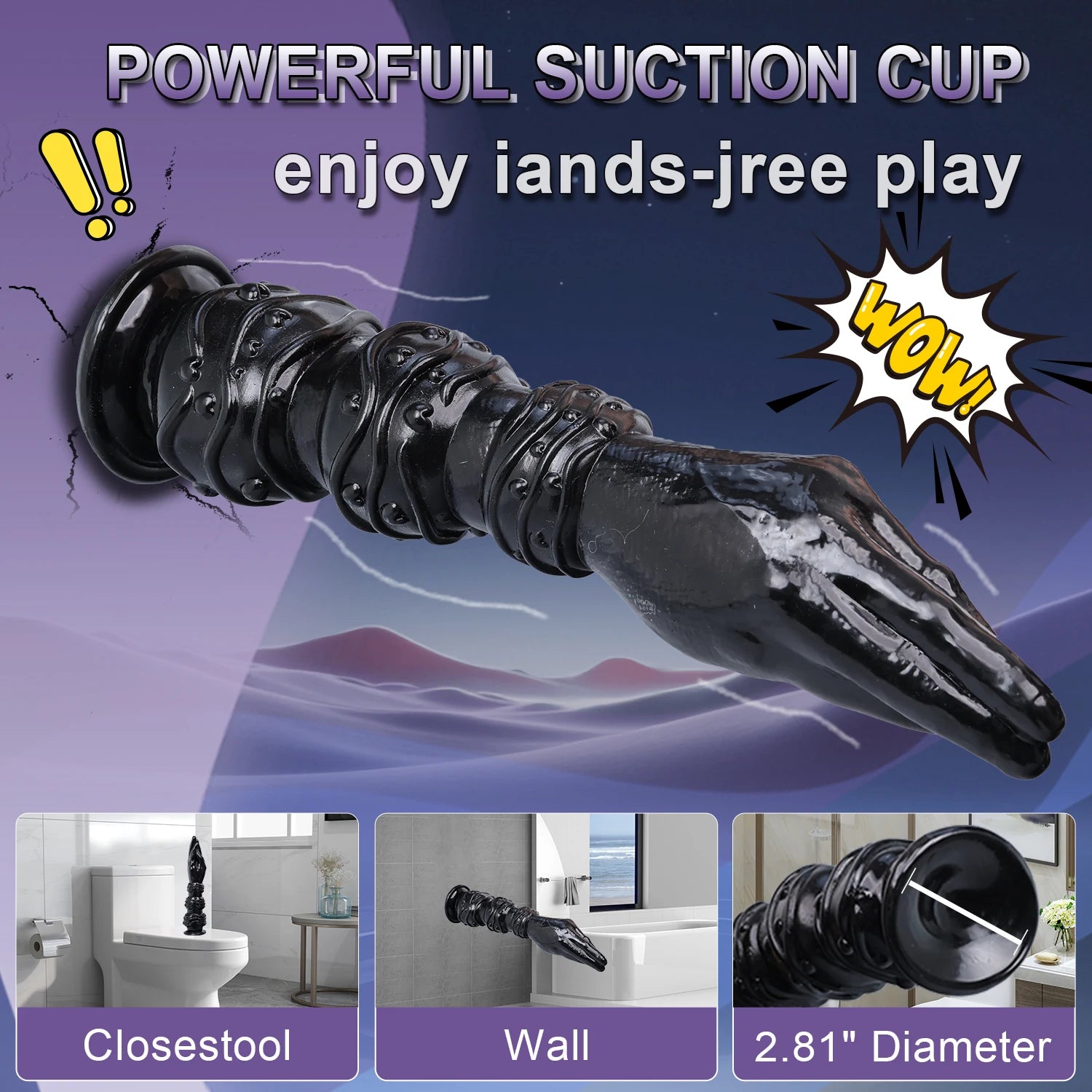 Fisting Dildo Giant Anal Plug Adult Toy Penis Vaginal Anus Masturbation Big Sex Toys for Women Men Large Hand ButtPlug Dilator