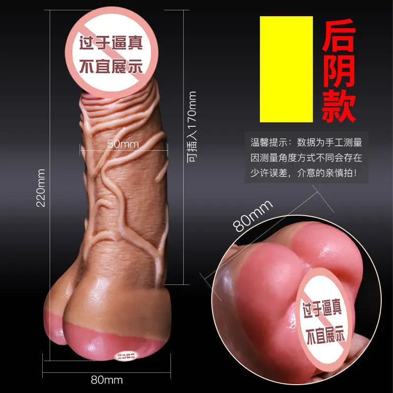 Realistic Dildo Adult Sex Toys Penis Enlarger Sleeve Anal Sex Male Masturbator Pocket Pussy Fake Ass Couples Big Huge Dildos