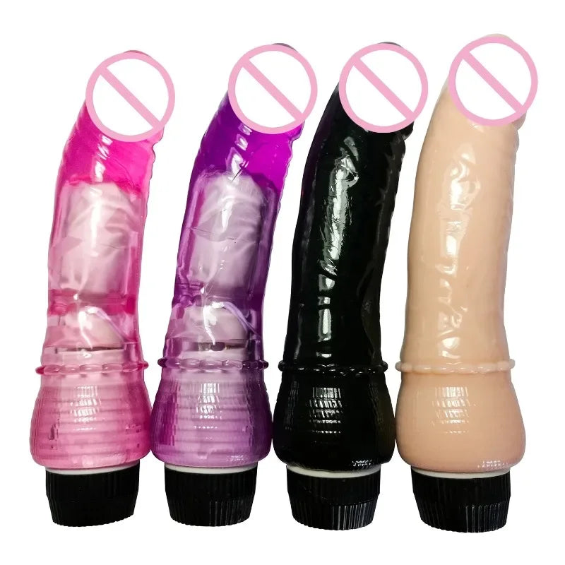 Vibrators for Women Sex Product Vibrator Dildo Sex Toys for Woman Realistic Dildo Big Dick Soft Penis Vibarting Vagina Massager