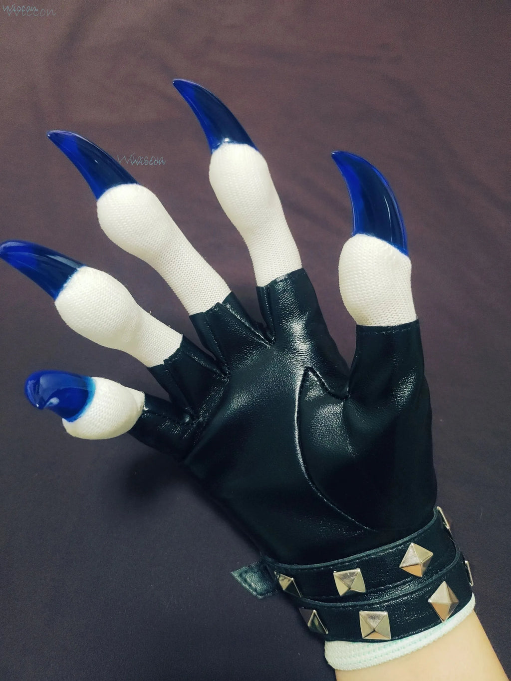 Furry Gloves Kig Fursuit Paws Kigurumi Cosplay Plush Gloves& Handwear Summer Gloves Claw Black White Multicolor Claw Furry Suit