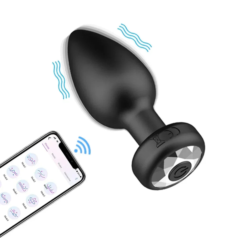 Wireless Remote Anal Plug Set Prostate Orgasm Masturbation Massager Adult Sex Toys Butt Plug Anal Toy Waterproof Control Unisex