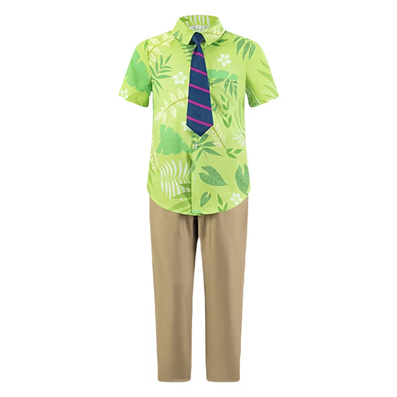 BEAST KINGDOM Nick Wilde Cosplay Costumes Zootopia Cosplay Summer Shirt Tie Nick Suits Halloween Carnival Cos Adult Unisex Gifts