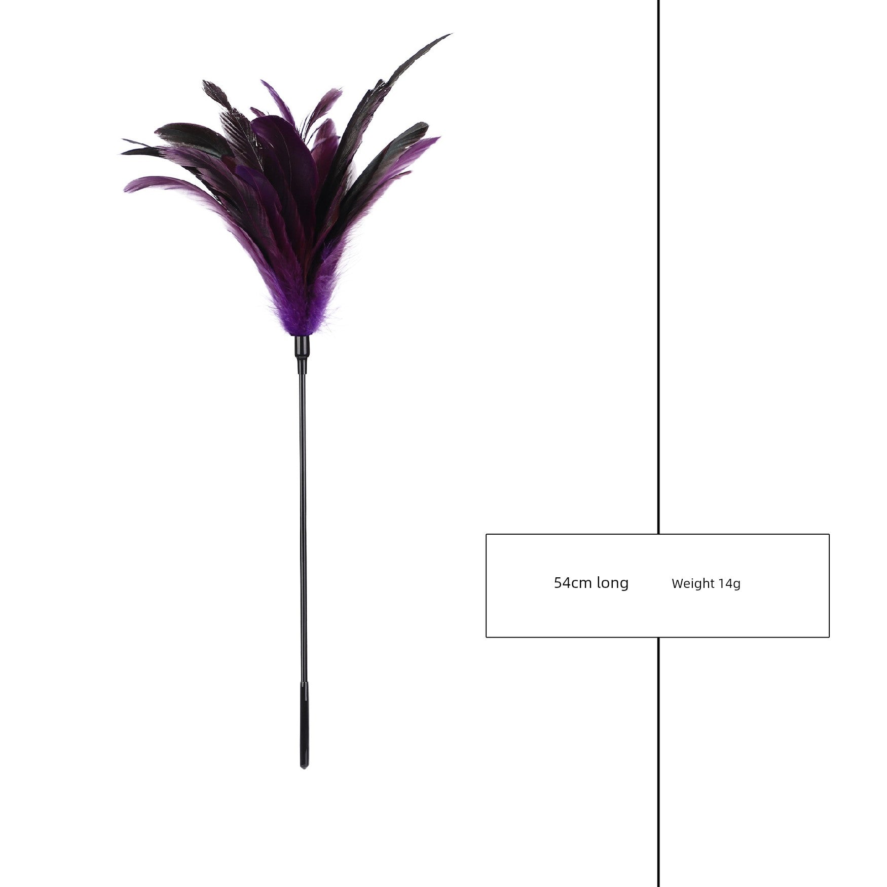 [Aholic Sink] a Variety of Chicken Feather Ostrich Feather Stick Scratch an Itch Funny Cat Toy Stick
