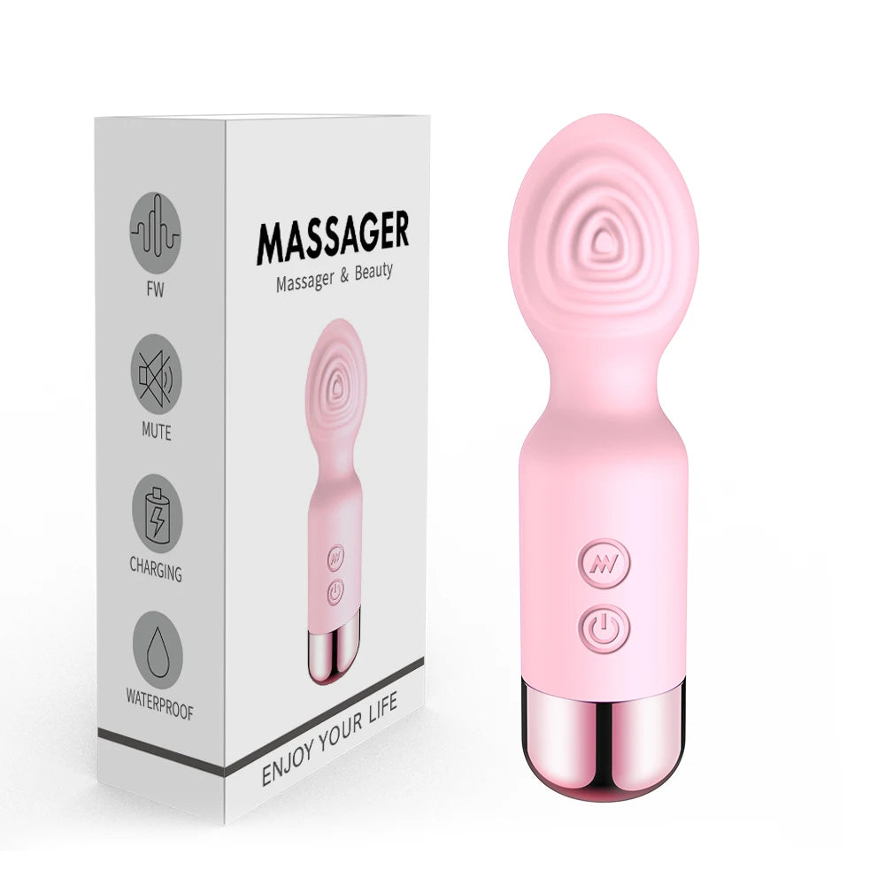 Mini Dildo AV Vibrator Sex Toys For Adults Women Vagina Clitoris Stimulator Magic Wand G Spot Anal Massager Female Masturbator