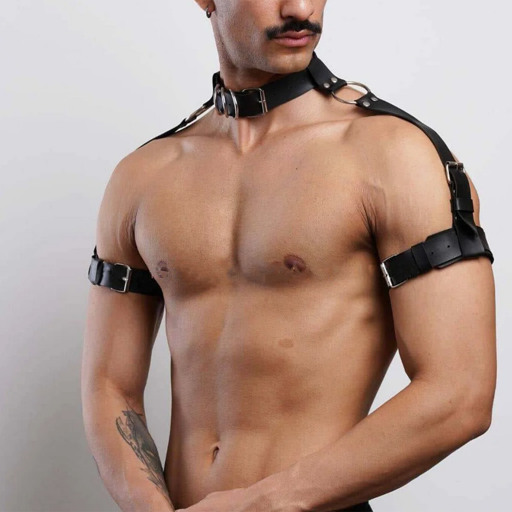 Fetish Gay  Bondage Men SexyCage Harness Male Lingerie Adjustable Sexual Body Punk Style Belt Harajuku For Adult